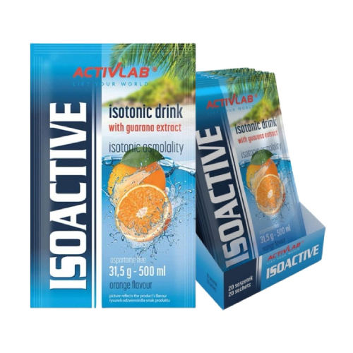 Изотоничен напитка Isoactive - портокал.