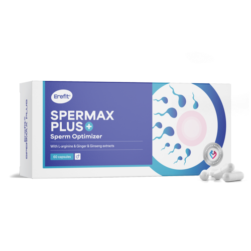 SpermaX Plus – подкрепа на спермата, 60 капсули