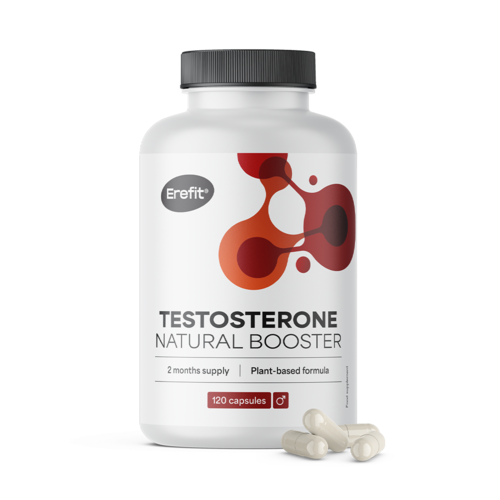 Testosterone – Natural Booster, 120 капсули