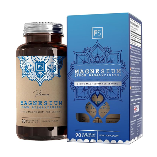 Магнезиев бисглицинат, 90 капсули