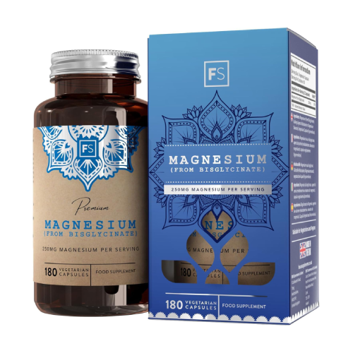 Магнезиев глицинат, 180 капсули