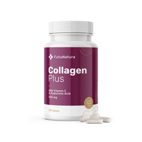 Колаген + витамин С + хиалуронова киселина, 120 таблетки