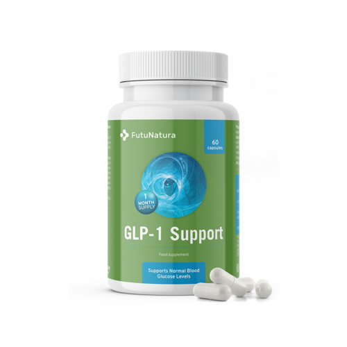 GLP-1 Support - комплекс от растителни екстракти с хром, 60 капсули