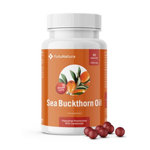 Масло от облепиха 1200 мг, 90 капсули