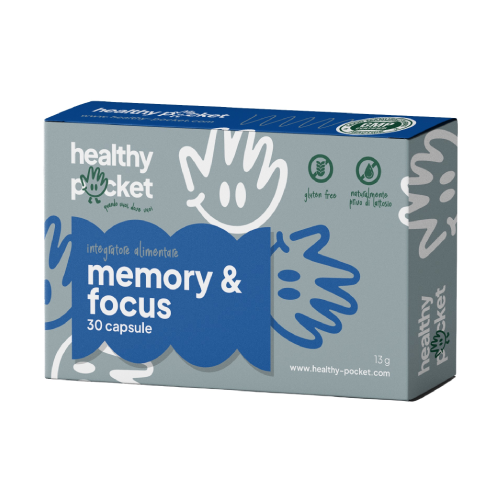 Memory & Focus – комплекс с брахми и розов златовръх, 30 капсули