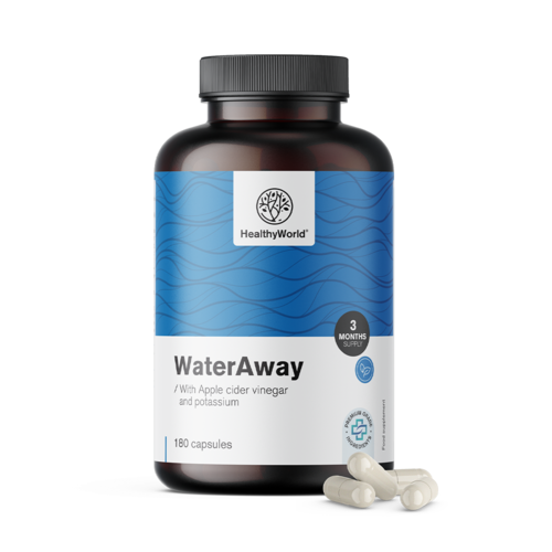 WaterAway – капсули против задържане на вода, 180 капсули