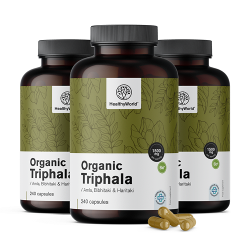 3x BIO Трифала 1500 мг, общо 720 капсули