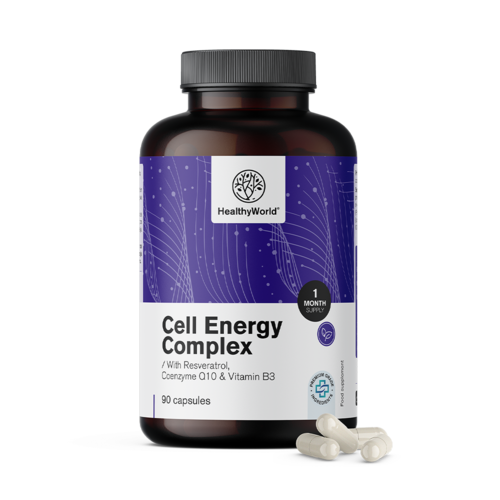 Cell Energy – комплекс за енергиен метаболизъм, 90 капсули