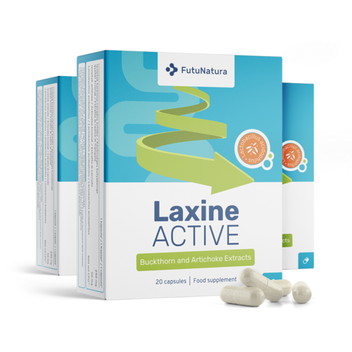 3x Laxine Active, общо 60 капсули
