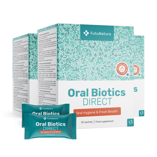 3x Oral Biotics DIRECT, общо 60 сашета