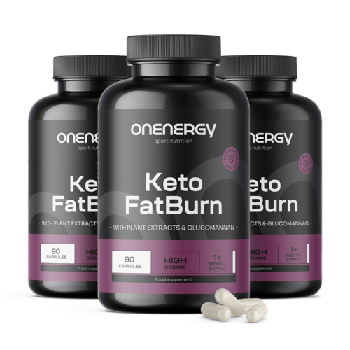 3x Кето FatBurn, общо 270 капсули