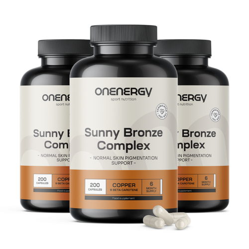 3x Sunny Bronze Complex – подкрепа за тена, общо 600 капсули