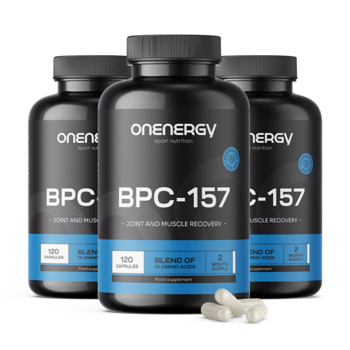 3x BPC-157 – регенерация на мускулите и ставите, общо 360 капсули