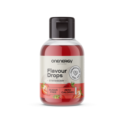 Flavour Drops капки с подсладител – ягода, 50 мл