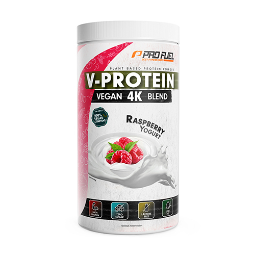 V-Protein 4K веган протеин - малинов йогурт