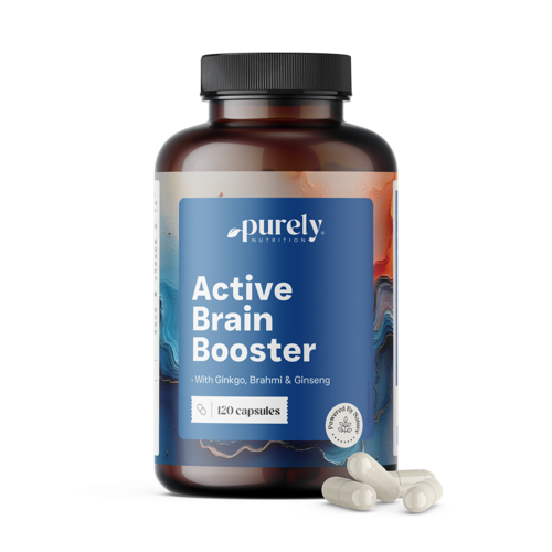 Active Brain Booster – подпомагане на когнитивната функция, 120 капсули