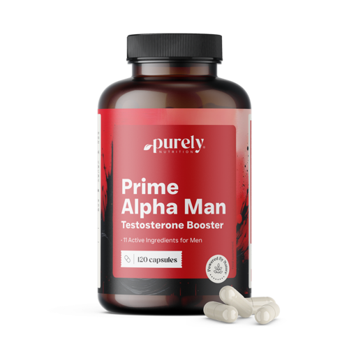 Prime Alpha Man - за нивата на тестостерон в кръвта, 120 капсули