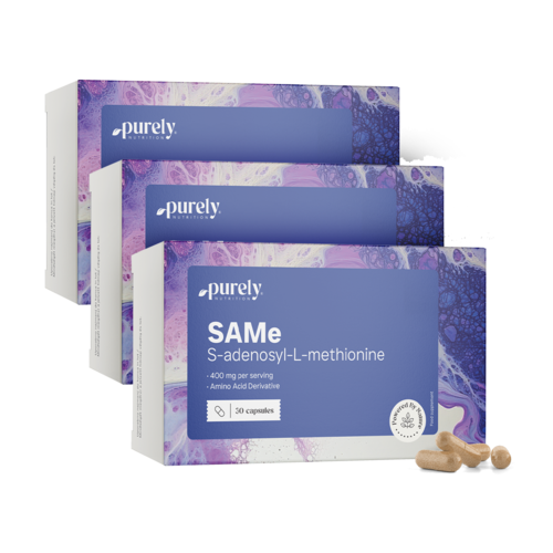 3x SAMe 400 мг, общо 90 капсули