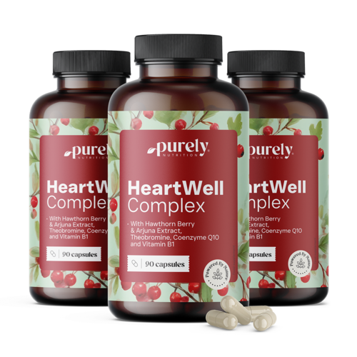 3x HeartWell - комплекс от натурални екстракти, общо 270 капсули