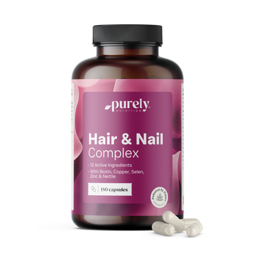 Hair & Nail Complex – витамини и минерали за коса и нокти, 180 капсули