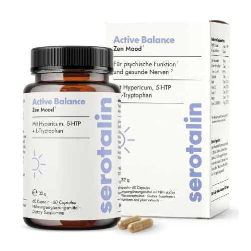Active Balance – комплекс с жълт кантарион и 5-HTP, 60 капсули