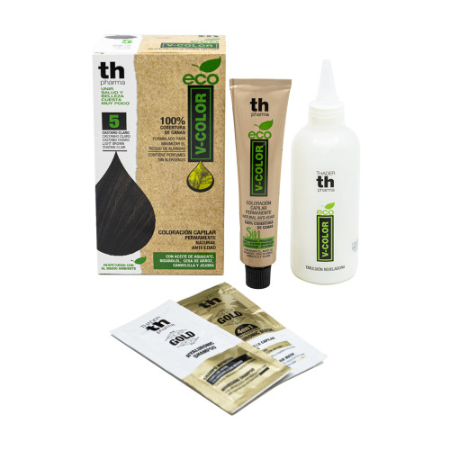 Натурална боя за коса - светло кафява, 1 бр.