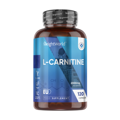 L-карнитин 2000 mg, 120 капсули